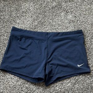 Nike Women's Deep Blue Athletic Shorts